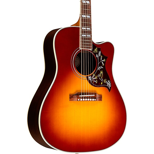 Gibson Hummingbird Standard Rosewood EC Acoustic-Electric Guitar Rosewood Burst