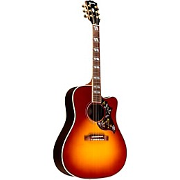 Gibson Hummingbird Standard Rosewood EC Acoustic-Electric Guitar Rosewood Burst