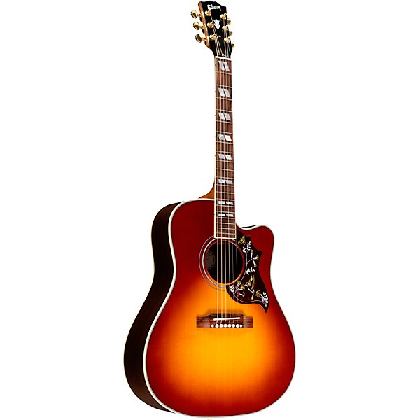 Gibson Hummingbird Standard Rosewood EC Acoustic-Electric Guitar Rosewood Burst