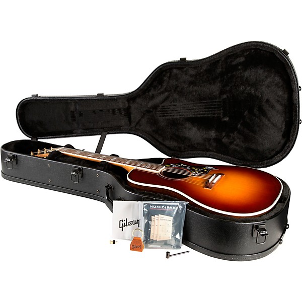 Gibson Hummingbird Standard Rosewood EC Acoustic-Electric Guitar Rosewood Burst