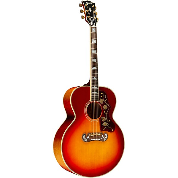 Gibson Jimmy Page Signature 1964 SJ-200 Collector's Edition Signed Acoustic Guitar Cherry Tea