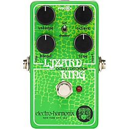 Electro-Harmonix Lizard King Octave Fuzz Effects Pedal Green