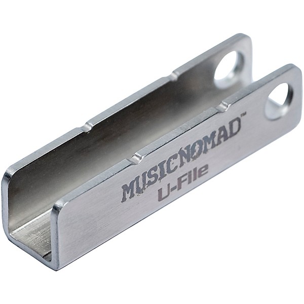 Music Nomad MN813 Diamond U-File for Leveling Single Guitar Frets 3-Pack (1.25", 2", 3")