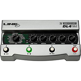 Line 6 DL4 MKII Silver Limited Edition 25th Anniversary Delay Guitar Effects Pedal