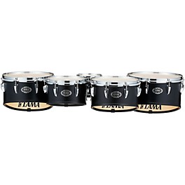 Tama Marching Fields... Tama Marching Fieldstar Marching Tenor Drums, Quint with Power Cut, Satin Black 6, 10 ,12, 13, 14 in.