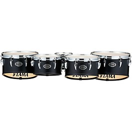 Tama Marching Fieldst... Tama Marching Fieldstar Marching Tenor Drums, Quint with Power Cut, Satin Black 6, 8, 10, 12, 13 in.