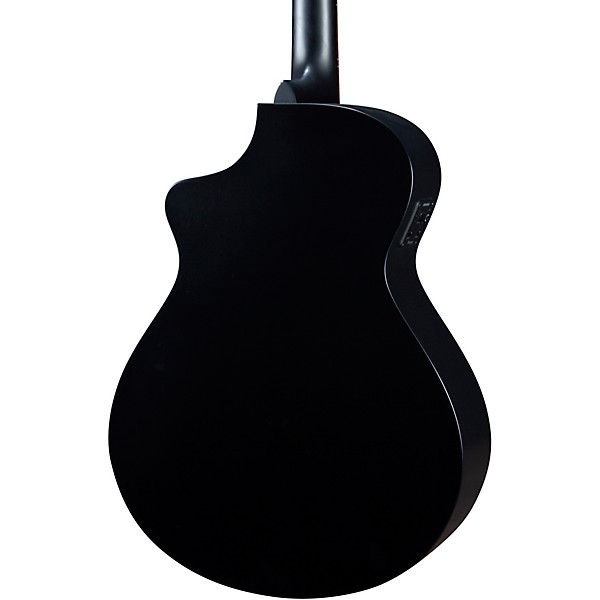 Breedlove Discovery S CE European Spruce Concert Acoustic-Electric Guitar Black
