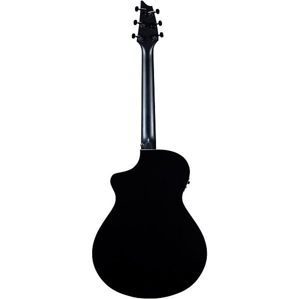 Breedlove Discovery S CE European Spruce Concert Acoustic-Electric Guitar Black