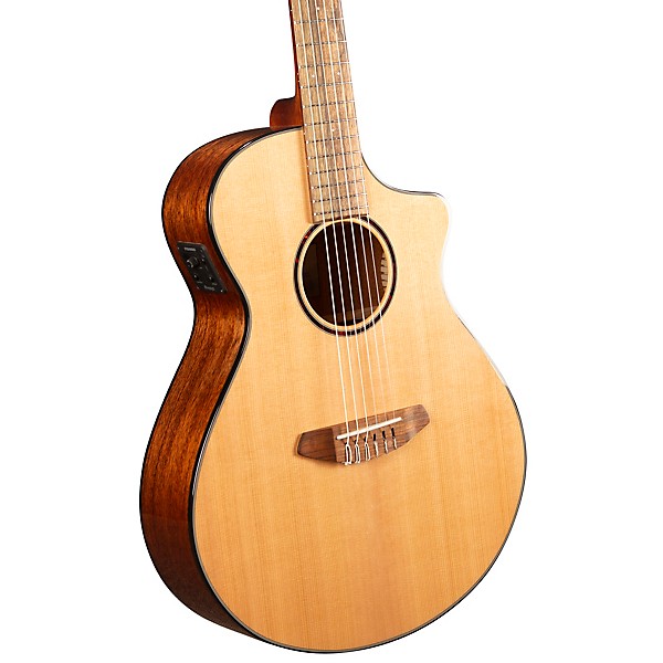 Breedlove Discovery S CE Red Cedar Nylon-String Classical Acoustic-Electric Guitar Natural