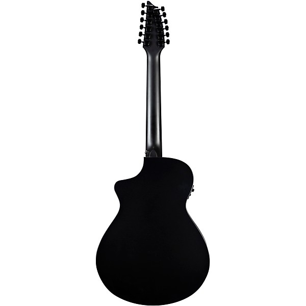 Breedlove Discovery S CE European Spruce 12-String Concert Acoustic-Electric Guitar Black