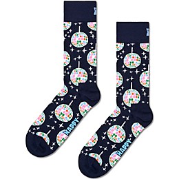 Happy Socks Happy Socks Disco Ball Socks, Navy