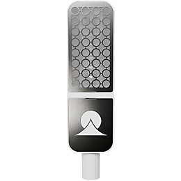 Ohma World Holes Ribbon Microphone White & Stainless Steel