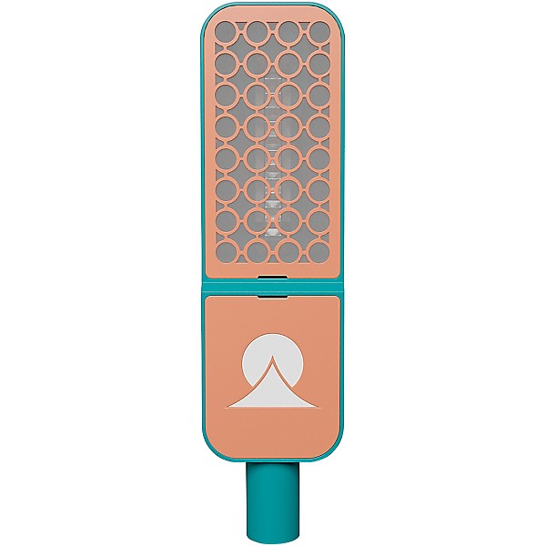 Ohma World Holes Ribbon Microphone Teal & Apricot