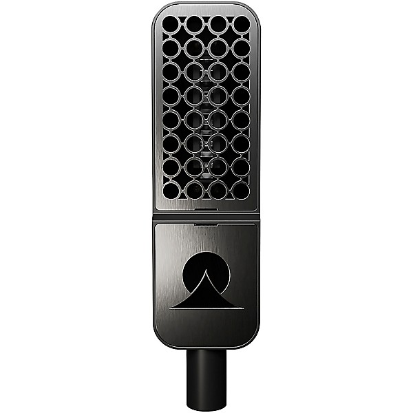 Ohma World Holes Ribbon Microphone Black & Stainless Steel