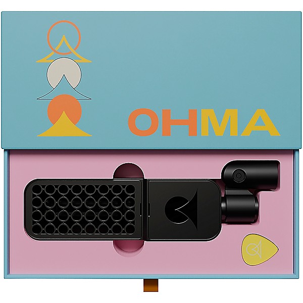 Ohma World Holes Ribbon Microphone Black & Black