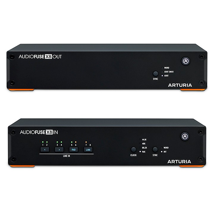 Arturia AudioFuse X8 IN / OUT セット Arturia AudioFuse X8 IN & OUT ADAT Expanders Pair | Guitar Center