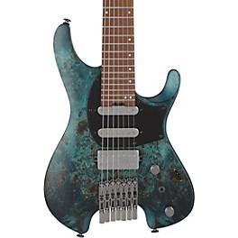 Ibanez Q547PB Standard Headless 7-String Electric Guitar Cosmic Blue Low Gloss