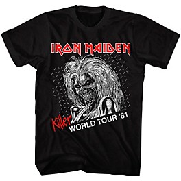 American Classics American Cl... American Classics American Classics Iron Maiden Killer World Tour Unisex T-shirt Large Black