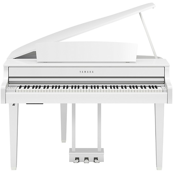 Yamaha Clavinova CLP-865GP Digital Grand Piano With Bench Polished White