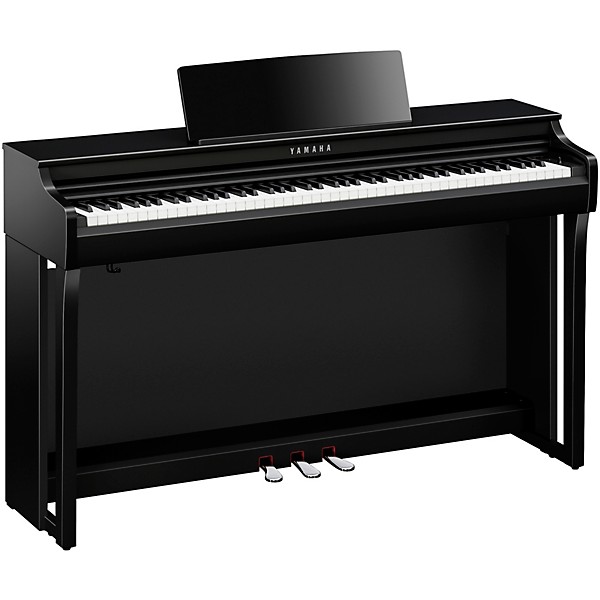 Yamaha Clavinova CLP-825 Console Digital Piano With Bench Polished Ebony