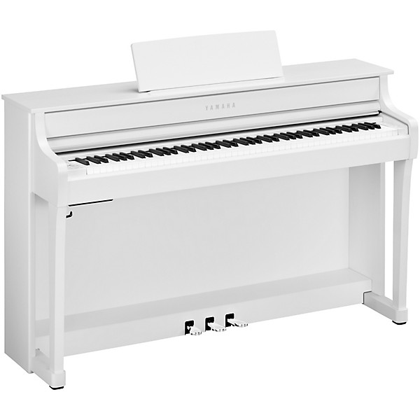 Yamaha Clavinova CLP-835 Console Digital Piano With Bench Matte White