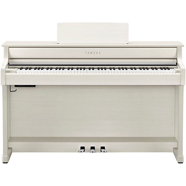 Yamaha Clavinova CLP-835 Console Digital Piano With Bench White Birch