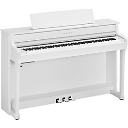 Yamaha Clavinova CLP-845 Console Digital Piano With ... Yamaha Clavinova CLP-845 Console Digital Piano With Bench Matte White