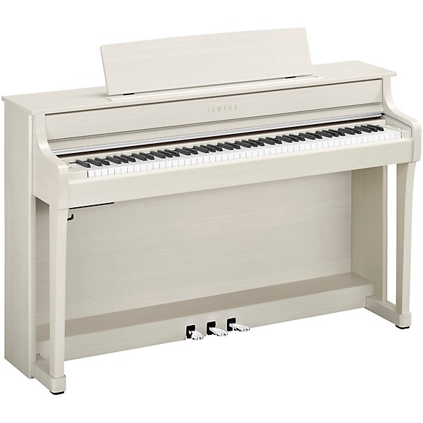 Yamaha Clavinova CLP-845 Console Digital Piano With Bench White Birch