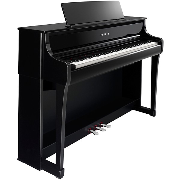 Yamaha Clavinova CLP-875 Console Digital Piano With Bench Polished Ebony