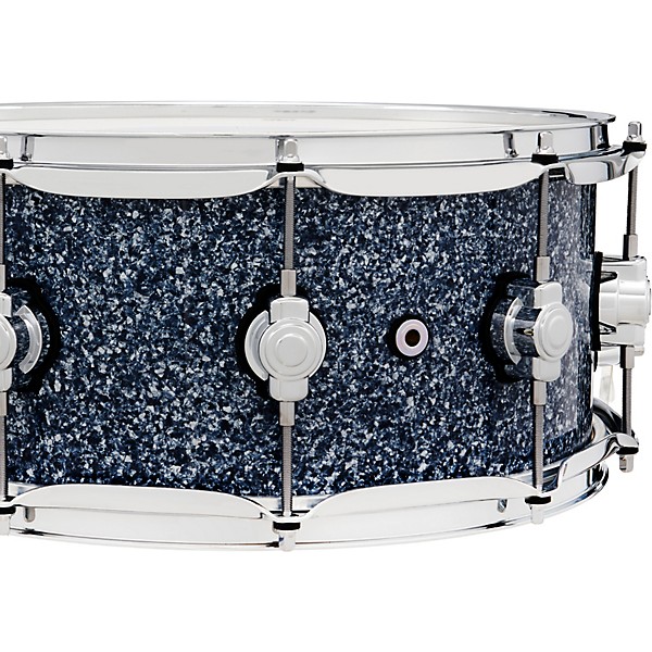 DW Design Series Snare Drum 14 x 6 in. Blue Granite Finish Ply