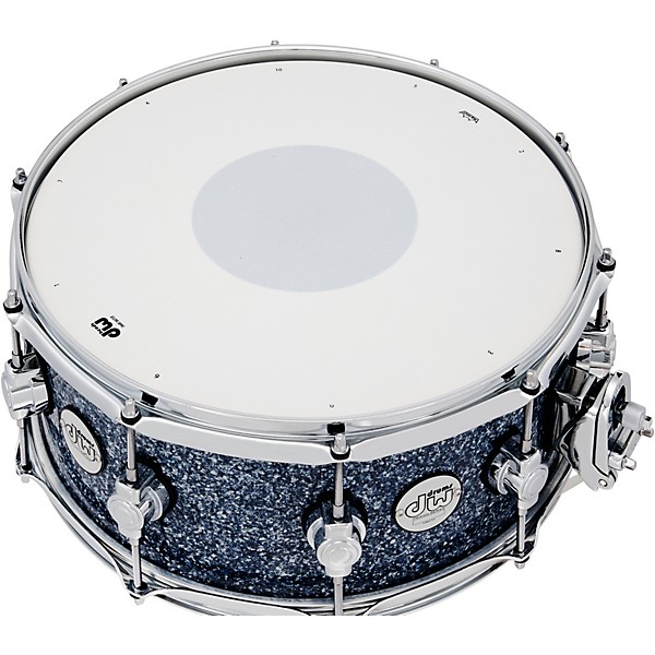 DW Design Series Snare Drum 14 x 6 in. Blue Granite Finish Ply