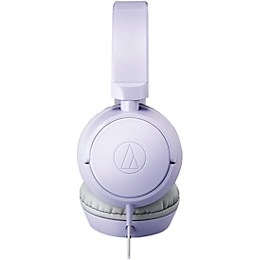 Audio-Technica ATH-S120C USB-C On-Ear Headphones Violet