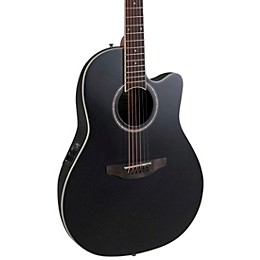 Applause AB28-5S Traditional Series Super Shallow Acoustic-Electric Guitar Black