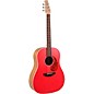 Applause AAS-69 Jump Series Slope Shoulder Dreadnought Acoustic Guitar Lipstick