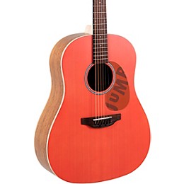 Applause AAS-69 Jump Series Slope Shoulder Dreadnought Acoustic Guitar Peach