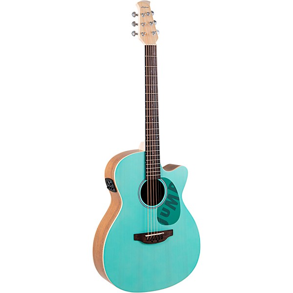 Applause AEO-69 Jump Series OM Acoustic-Electric Guitar Celeste