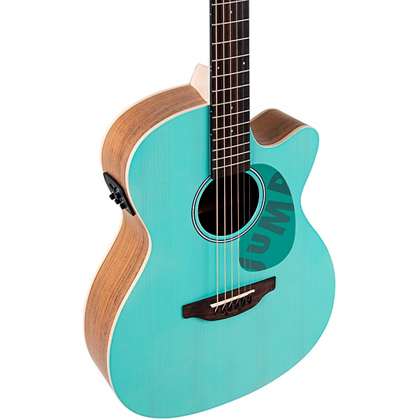 Applause AEO-69 Jump Series OM Acoustic-Electric Guitar Celeste