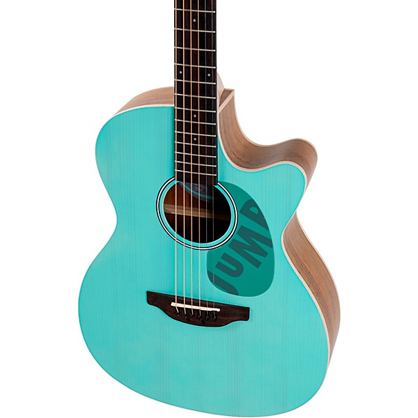 Applause AEO-69 Jump Series OM Acoustic-Electric Guitar Celeste