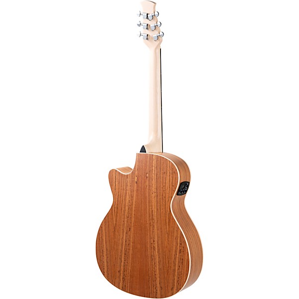 Applause AEO-69 Jump Series OM Acoustic-Electric Guitar Peach