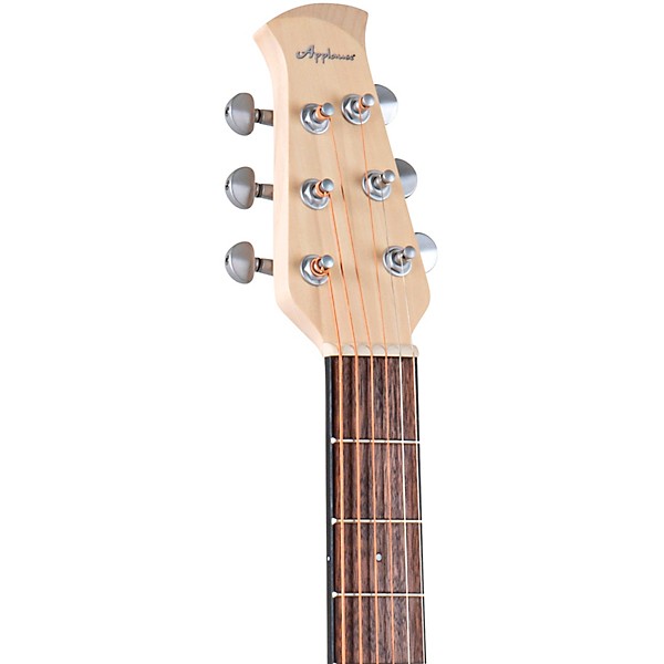 Applause AEO-69 Jump Series OM Acoustic-Electric Guitar Peach