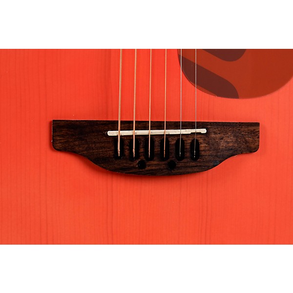 Applause AEO-69 Jump Series OM Acoustic-Electric Guitar Peach