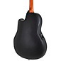 Applause AB2412-5S Traditional Series Mid Depth 12-String Acoustic-Electric Guitar Black