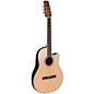 Applause AB24CS-4S Traditional Series Mid-Depth Spruce Nylon-String Classical Acoustic-Electric Guitar Natural