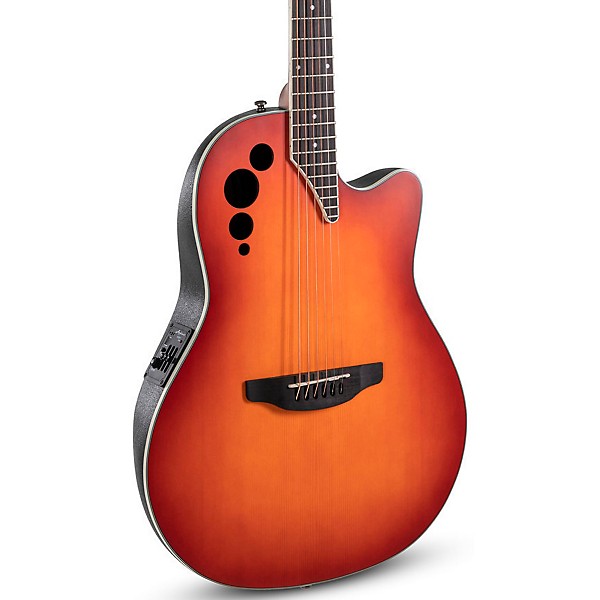 Applause AE48-1I Traditional Series Super Shallow Acoustic-Electric Guitar Honey Burst