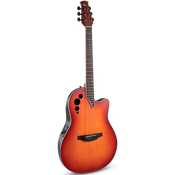 Applause AE48-1I Traditional Series Super Shallow Acoustic-Electric Guitar Honey Burst