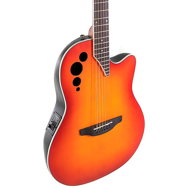 Applause AE48-1I Traditional Series Super Shallow Acoustic-Electric Guitar Honey Burst