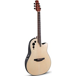 Applause AE44 Traditional Series Mid-Depth Acoustic-Electric Guitar Natural