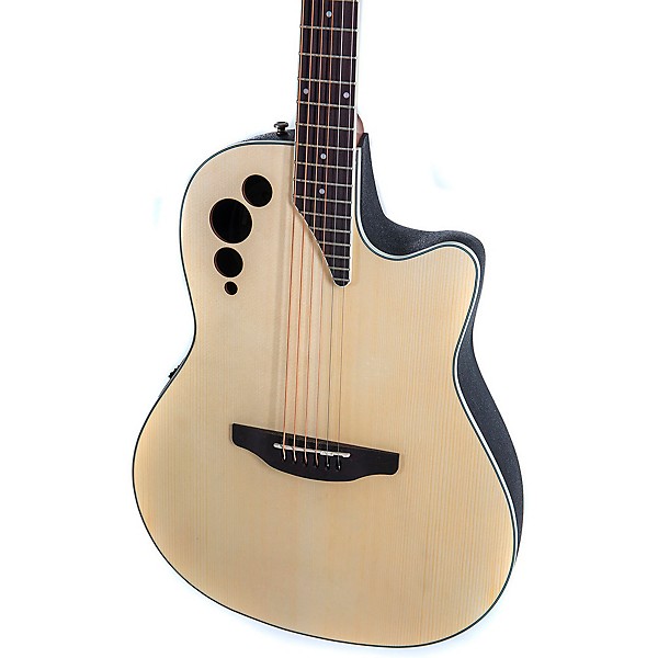 Applause AE44 Traditional Series Mid-Depth Acoustic-Electric Guitar Natural