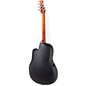 Applause AE44 Traditional Series Mid-Depth Acoustic-Electric Guitar Black