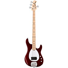 Open Box Sterling by Music Man SB4 4-String Electric Bass Guitar Level 1 Candy Apple Red
